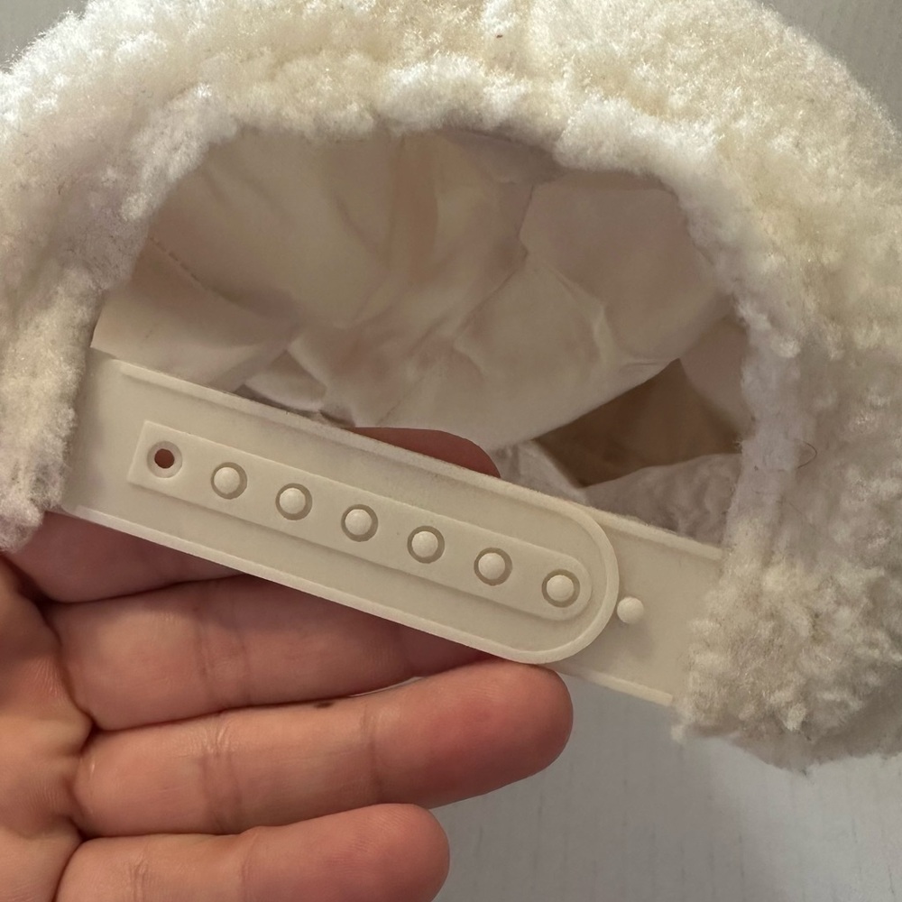 Cat & Jack Teddy Bear Ears Satin Lined Hat 2T-5T - Picture 7 of 7